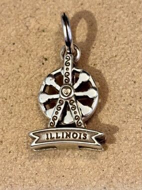 🆕Listing! 🆕 Brighton Illinois state charm Navy Yard ferris-wheel Fits Woodstock